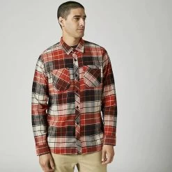 Fox Grainz Utility Flannel Shirt