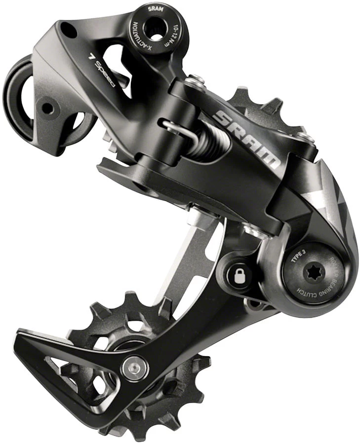SRAM X01 DH Rear Derailleur - 7-Speed, Short Cage Returned Item